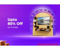 Upto 85% Off on TV Units