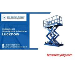 Hydraulic Scissor Lifts Manufacturer in Lucknow