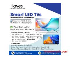 Buy Best Quality Smart Android LED TVs and Home Appliances