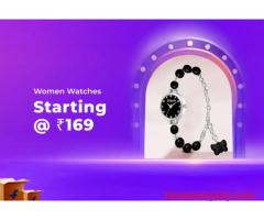 Women Watches Starting @ Rs 169