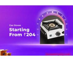 Gas Stoves From Rs 204