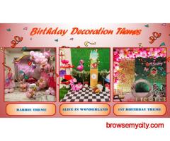 Unique Birthday Theme Decoration Near Delhi