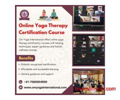 Online Yoga Therapy Certification Course | 200 Hr Yoga Teacher Training Online