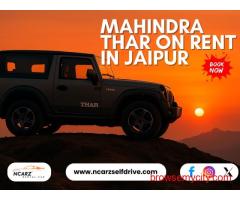 NCarz Jaipur – Premium Thar for Rent Near Me