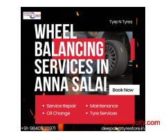 Wheel Balancing Services in Anna Salai – Tyre N Tyres