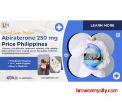 Buy Abiraterone 250 mg Online in the Philippines at Affordable Prices