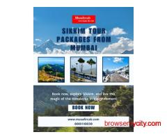 Sikkim tour package from Mumbai