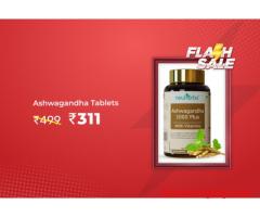Ashwagandha Tablets - 60 @ Rs 311 Worth Rs 499