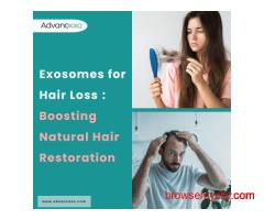 Exosomes for Hair Loss​ : Boosting Natural Hair Restoration