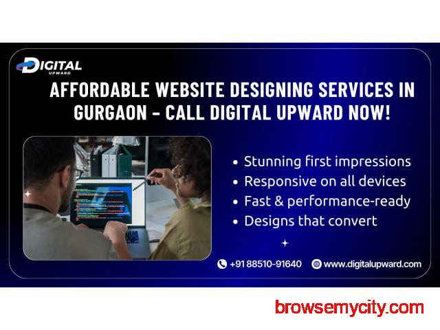 Affordable Website Designing Services in Gurgaon – Call Digital Upward Now! - 1/1