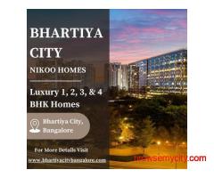 Bhartiya City Nikoo Homes - Luxury 1, 2, 3 & 4 BHK Flats for Sale in North Bangalore