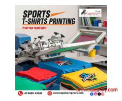 Sports T‑Shirts Printing in Bangalore