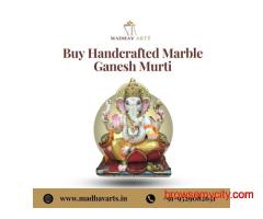 Buy Handcrafted Marble Ganesh Murti