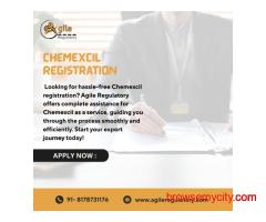 Comprehensive CHEMEXCIL Registration Services at Agile Regulatory