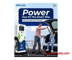 Power Up Your EV the Smart Way with Servotech EV Chargers