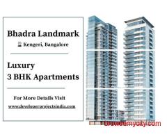 Bhadra Landmark Luxury Homes - 3 BHK Apartments for Sale Near Mysore Road, Bangalore