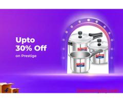 Upto 30% Off on Prestige