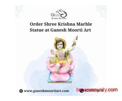 Order Shree Krishna Marble Statue at Ganesh Moorti Art