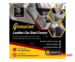 Genuine Leather Car Seat Covers | Exotica Leathers