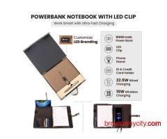 Smart Diary with Inbuilt Power Bank