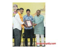Excellence in Education: Savin Jain Receives Award from MLA Ramesh Mendola.