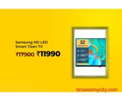 Samsung HD LED Smart Tizen TV @ Rs 11990 Worth Rs 17900