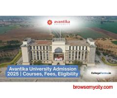 Avantika University Admission 2026 | Courses, Fees, Eligibility – CollegeForms