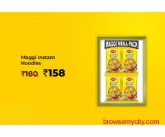 Maggi Instant Noodles (12 x 70 g) @ Rs 158 Worth Rs 180