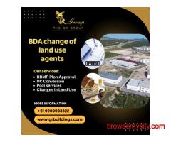 BDA change of land use agents in Bangalore