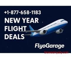 +1-877-658-1183 - Exciting New Year Flight Deals – FlyoGarage