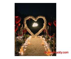 Marriage Proposal Decorations for Couples in India