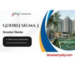 Godrej Sigma 3 Greater Noida: 2–4 BHK Luxury Apartments