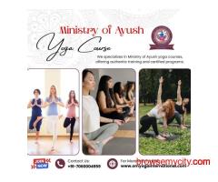 Ministry of Ayush Yoga Courses | Om Yoga International in Rishikesh, India