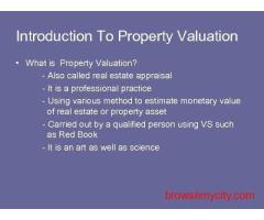 PROPERTY ASSET VALUER, REAL ESTATE APPRAISER, CHARTERED ENGINEER