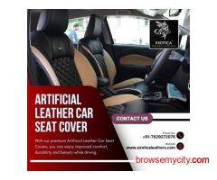 Artificial Leather Car Seat Cover | Car Seat Cover Manufacturers In Bangalore