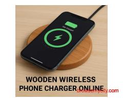 Buy Wooden Wireless Phone Charger Online