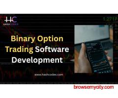 Get Professional Binary Option Trading Software Development Services at Hashcodex