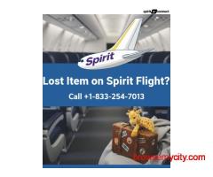 Lost Item on Spirit Flight? | Call +1-833-254-7013