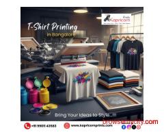 T‑Shirt Printing in Bangalore