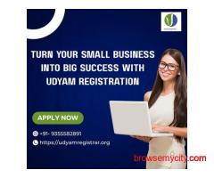 Turn Your Small Business into Big Success with Udyam Registration