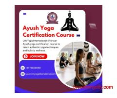 Ayush Yoga Certification Course | Om Yoga International in Rishikesh, India