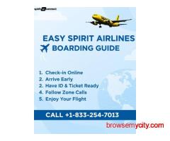 Easy Spirit Airlines Boarding Guide | Call +1-833-254-7013