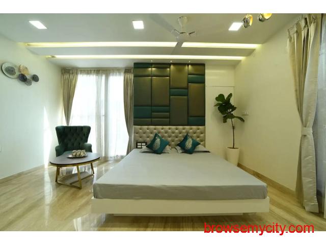 3 BHK Luxury Flat Interior Design in Kolkata- Elegant & Affordable - 1/4