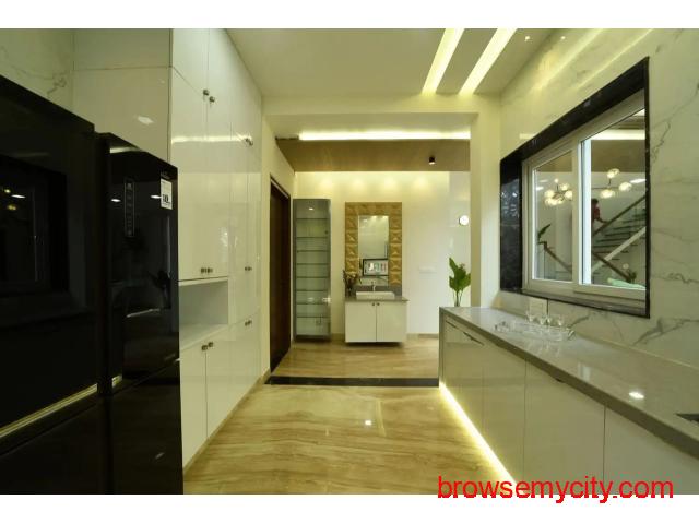 3 BHK Luxury Flat Interior Design in Kolkata- Elegant & Affordable - 2/4
