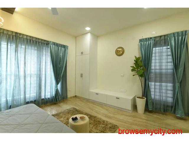 3 BHK Luxury Flat Interior Design in Kolkata- Elegant & Affordable - 4/4