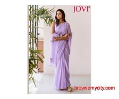 Exclusive Designer Ready to Wear Cotton Sarees | JOVI India