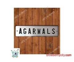 Stylish Company Name Board Durable Steel Finish
