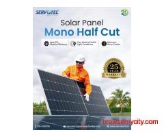 Servotech Mono Half Cut Solar Panel