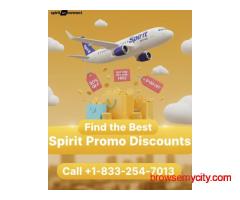Find the Best Spirit Promo Discounts | Call +1-833-254-7013