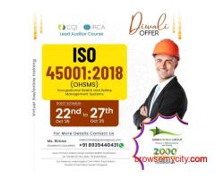 Advance Your Career with ISO 45001:2018 Lead Auditor Course in Tamil Nadu!